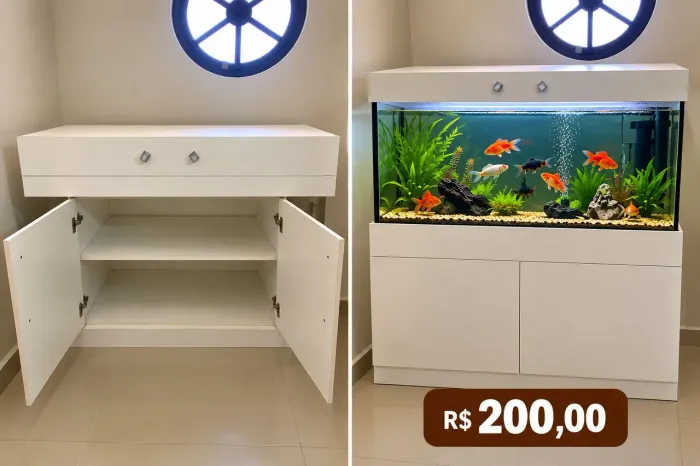 Móvel para aquário