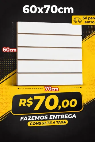 Painel canaletado 60x70 R$70,00 fazemos entrega consulte a taxa