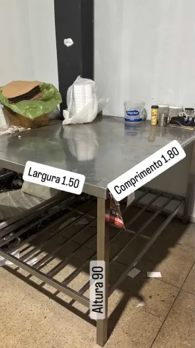 Mesa de inox