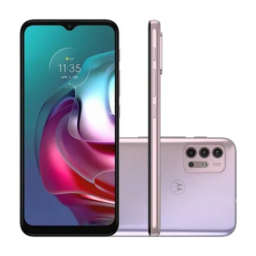 Celular Motorola G30 roxo 128g ENTREGO