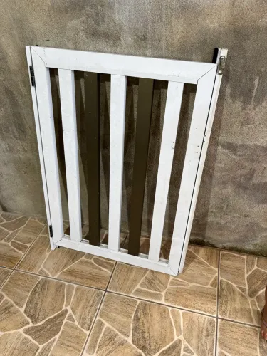 Portão alumínio pequeno