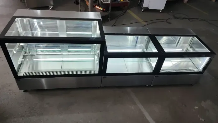 Vitrine refrigerada de sobrepor, para doces e bolos, Direto da fábrica.