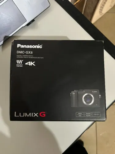 LUMIX GX8 CORPO + CAIXA MFT 20MP 4K 30FPS VISOR PANASONIC GX85 GX9 OLYMPUS OM5 OM1 OM10