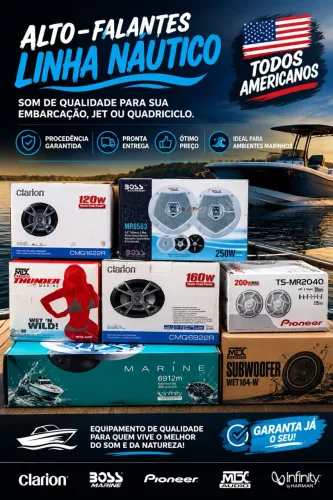 Auto falante Náutico