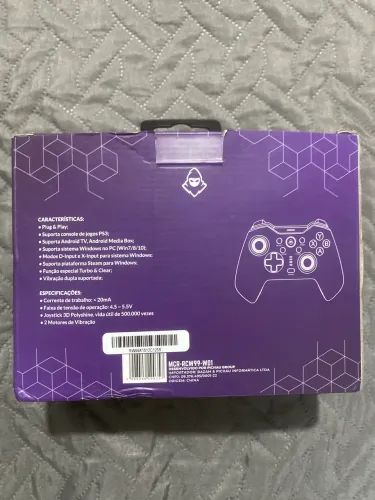 Controle Gamer Machenike RCW99 Com Fio Para PC E Notebook