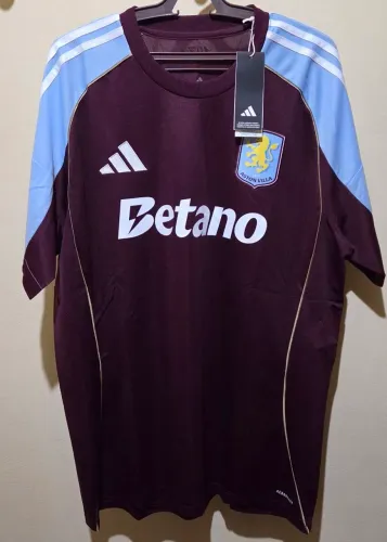 camisa aston villa adidas original home 2025/2026