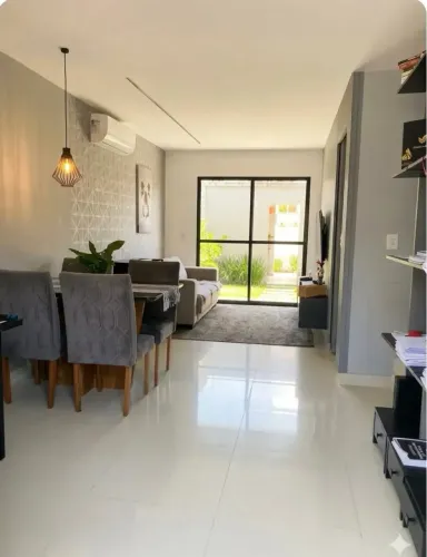 Linda Casa Duplex 3/4 Sendo 02 Suites Mobiliada No Residencial Porto Boulevard 3