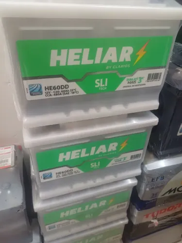Bateria Heliar 60 hp 450,00 no pix!!!