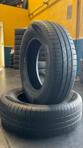 Par de pneu 175/70r14 continental semi novos 