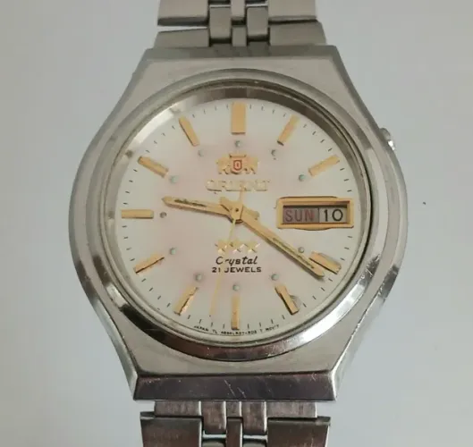 Orient Relógio Automático Antigo Revisado - Não é Seiko Citizen Ricoh Technos Suiço Mido