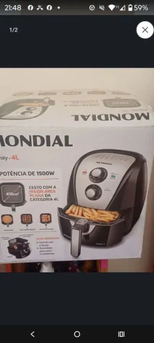 Fritadeira da mondial 150