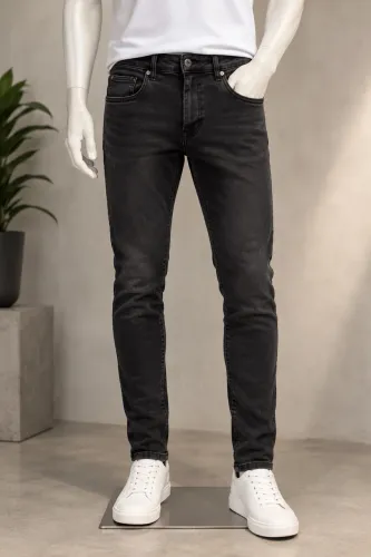Calça Jeans Zara Masculina Preta Slim | Tam. 42