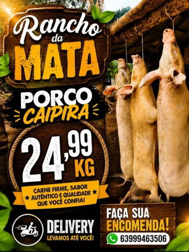 Porquinho Caipira
