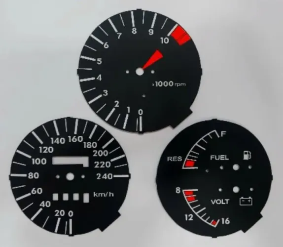 Mostradores do painel Honda CBX 75OF 