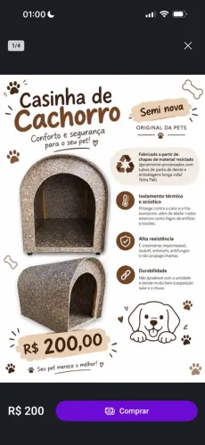 Casinha de cachorro