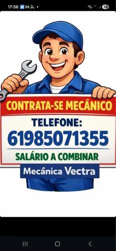 Vaga de emprego MECÂNICO EXPERIENTE 