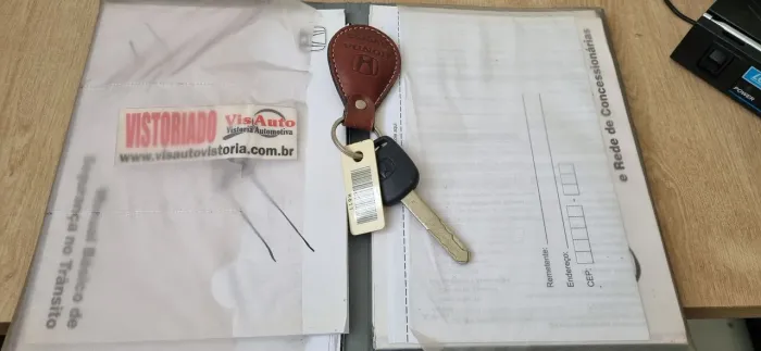Manual original Honda Civic G7 com chave reserva