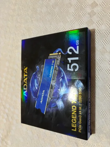 Ssd Adata Legend 710 512gb M.2 2280 Pcie Gen3 X4 Nvme 1.4
