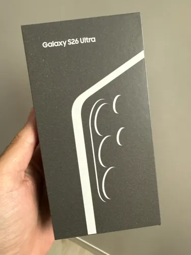 Smartphone Samsung S26 Ultra 512GB - Nacional, lacrado, com NF e garantia