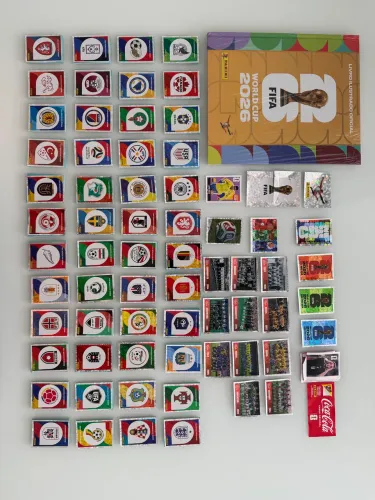Álbum copa do mundo FIFA 2026 com todas as figurinhas para colar