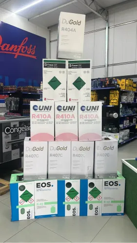 Gás ar condicionado 