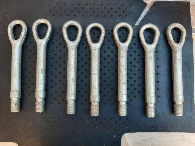 Ganchos de Reboque Rosqueados Olhal de Reboque Mercedes 7 unidades