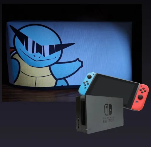 Capa Anti Poeira Pokemon Nintendo Switch 1 Padrão 