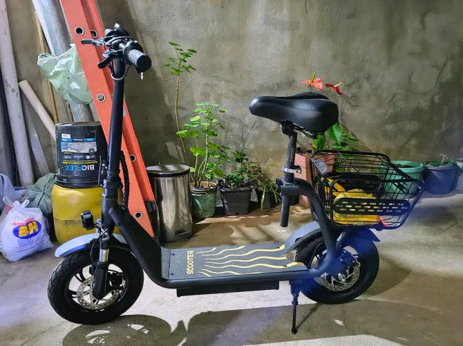 Scooter elétrica Adulto 500w nova Urg barato troco