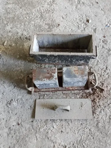 Forma para blocos de concreto