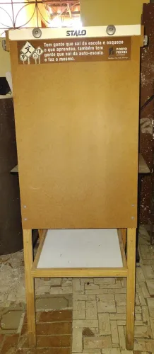 Flip chart STALO com lousa branca