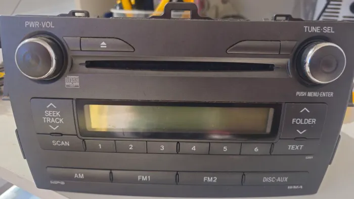 Radio original toyota corolla