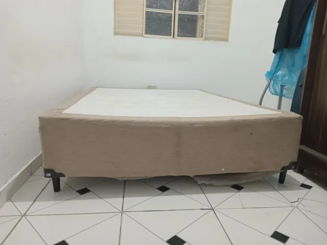 Base de cama box de casal 