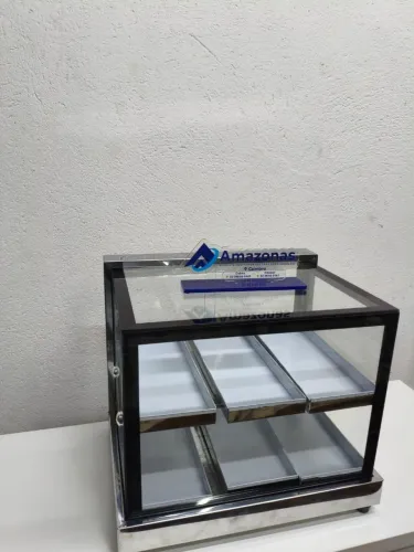 Estufa Quente para Salgados - Dupla 06 Bandejas 