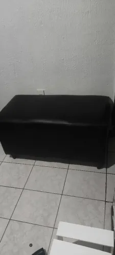 Puff preto grande
