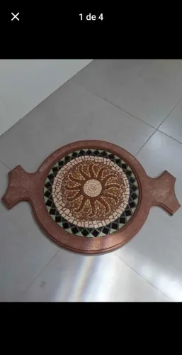 Bandeja em mosaico