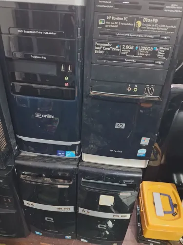 Vendo lote de 4 cpus por R$599