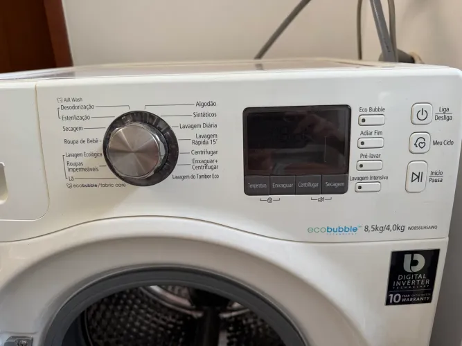 Lava e SECA inverter samsumg 8,5kg