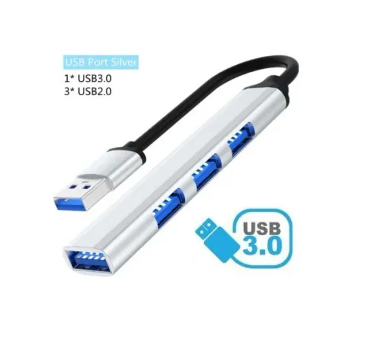 Mini Hub Usb 3.0 com 4 portas Usb