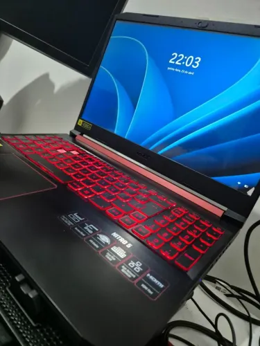 NOTEBOOK GAMER ACER NITRO 5 | i7-9750h | GTX 1650 4GB | 16GB RAM | 512GB NVME E 120GB SATA