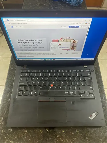 Notebook Lenovo thinkpad i5 geração 11 16gb ram ssd256gigas 