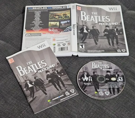 Jogo The Beatles: Rock Band Nintendo Wii Completo