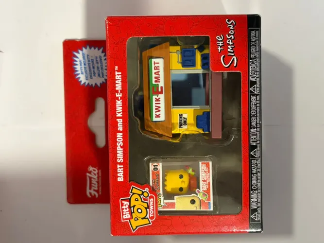 funko bitty pop towns the simpsons bart simpson (exclusivo target con 2026)