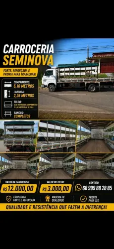 Vendo seminova toda de cumaru ferro e cetim15 mil completa *