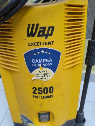 Lavadora de alta pressão com defeito 