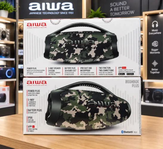 AIWA BOOMBOX PLUS 200W | NOVA | LACRADA