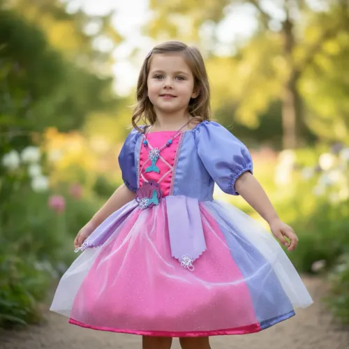 Fantasia infantil menina princesa