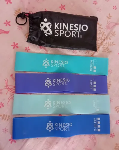 VENDO KIT 4 ELÁSTICOS EXERCÍCIOS