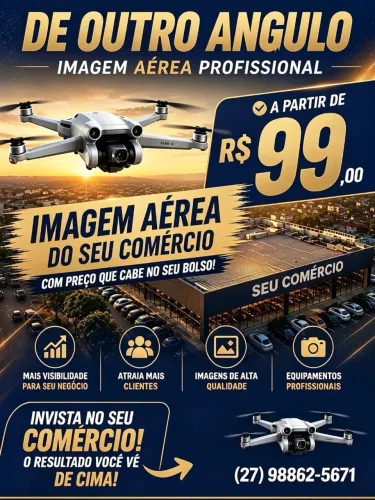 Imagem aérea profissional