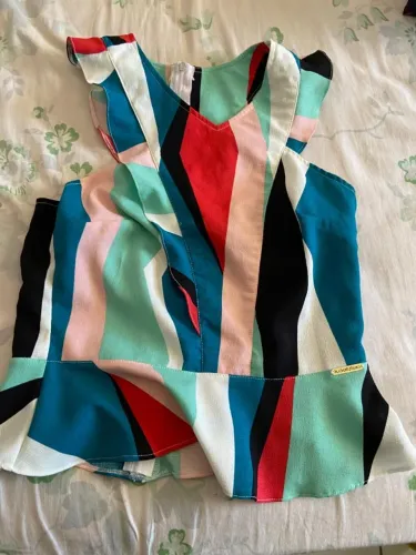 blusa colorida