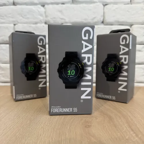 Garmin Forerunner 55 Preto | NOVO!